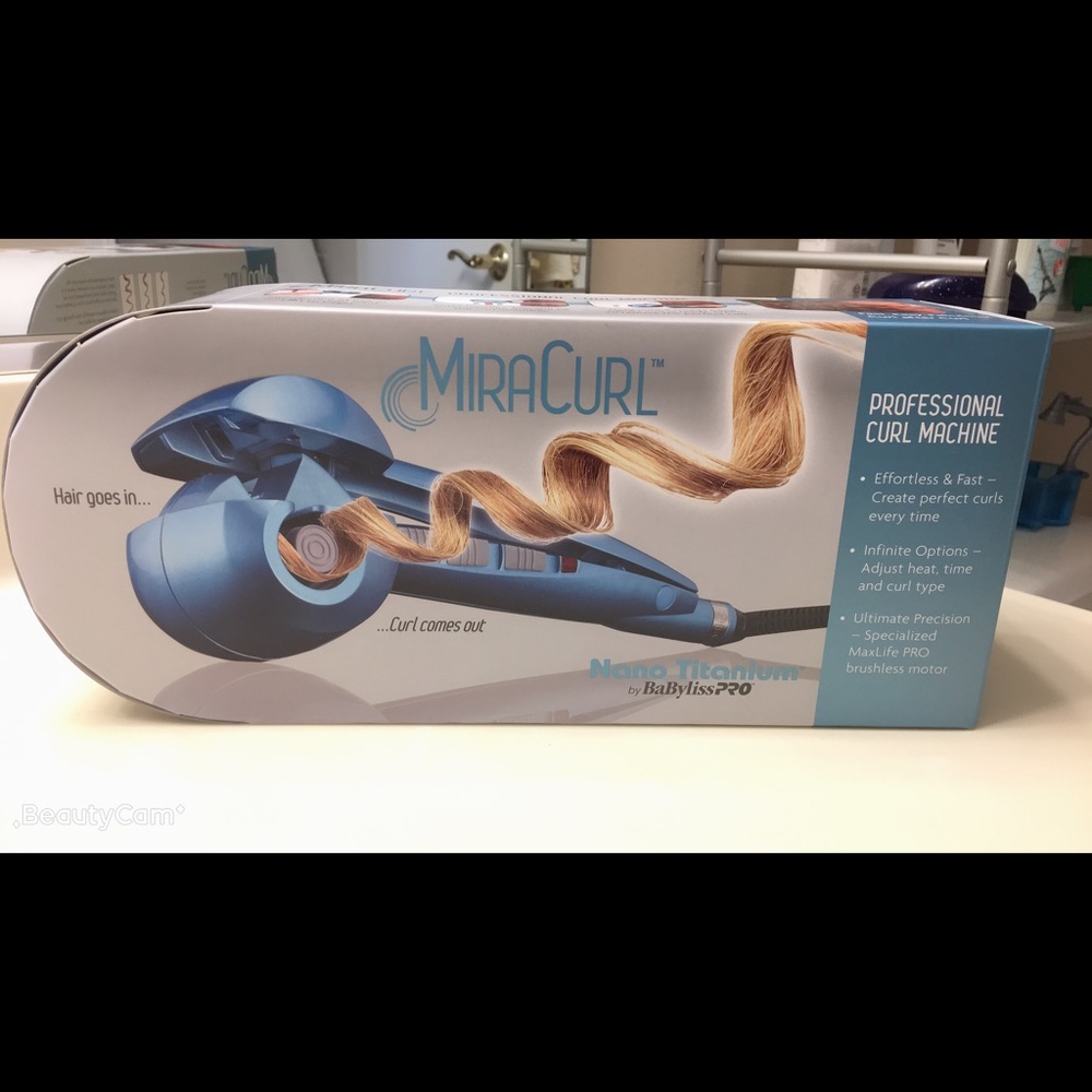 BABYLISSPRO Nano Titanium SteamTech MiraCurl